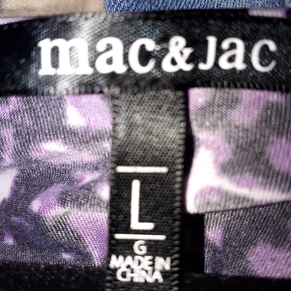 Bluish swing dress 1X - Picture 2 of 3